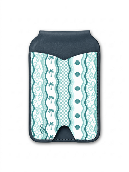 Teal Tides MagSafe Wallet