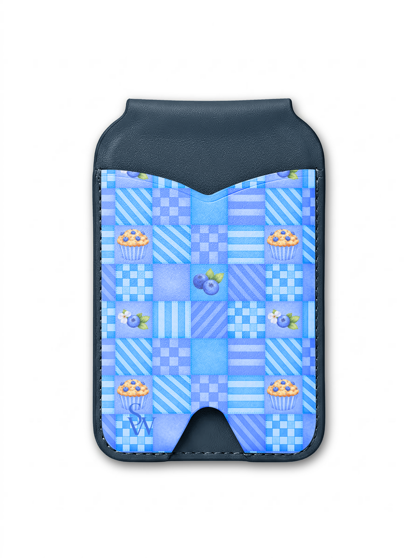 Blueberry Basket Phone Wallet