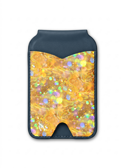 Golden Aura Phone Wallet