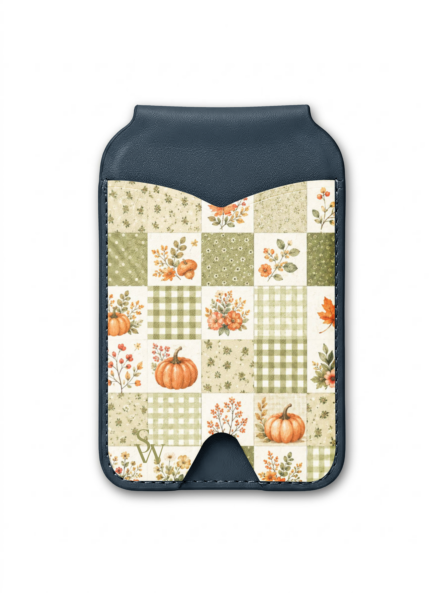 Pumpkin Patchwork MagSafe Wallet