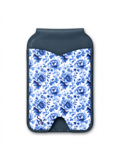 Blue Blossom Phone Wallet