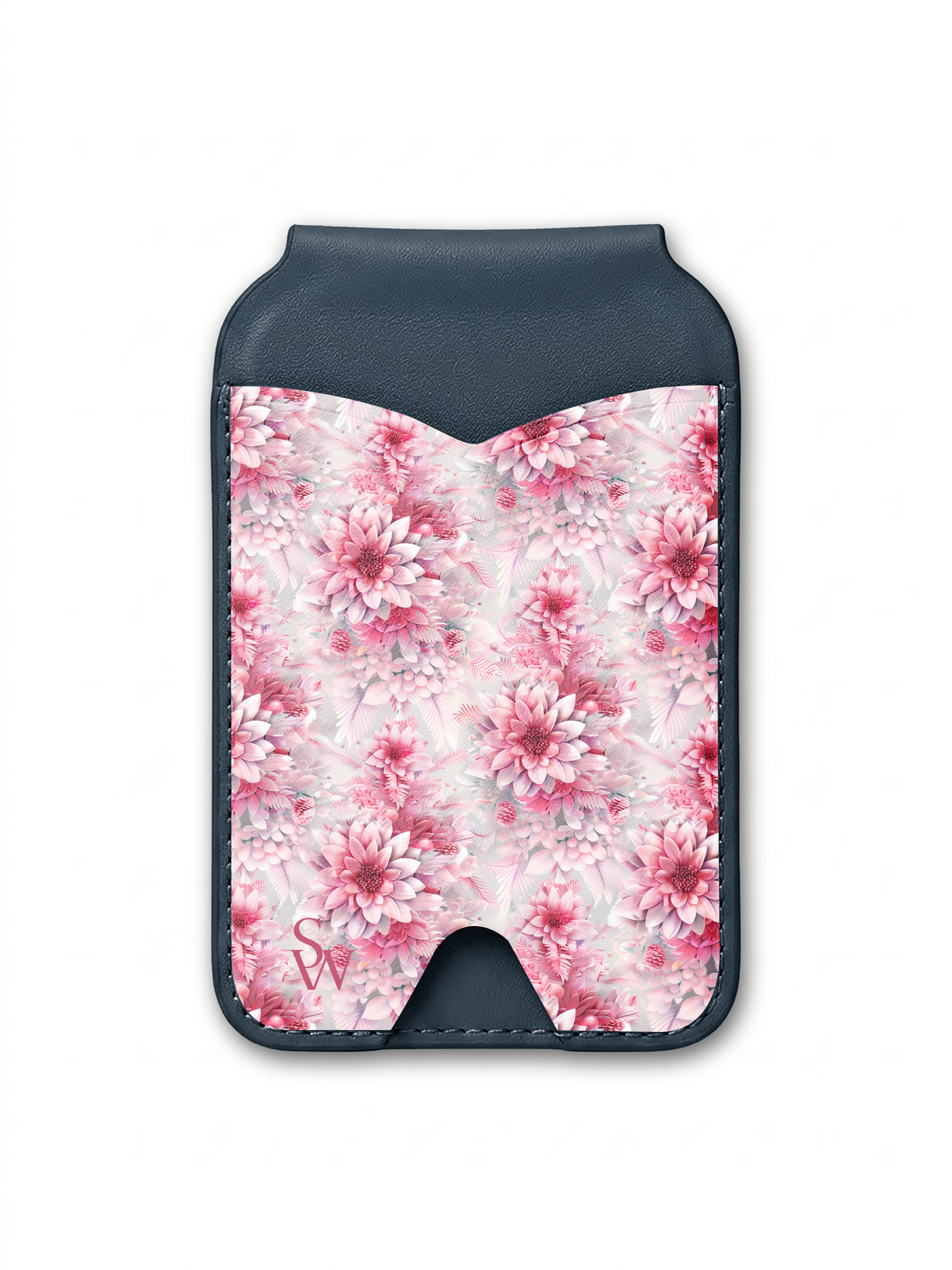 Pink Poinsettias Phone Wallet