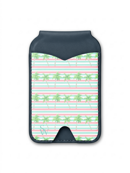 Preppy Palms Phone Wallet