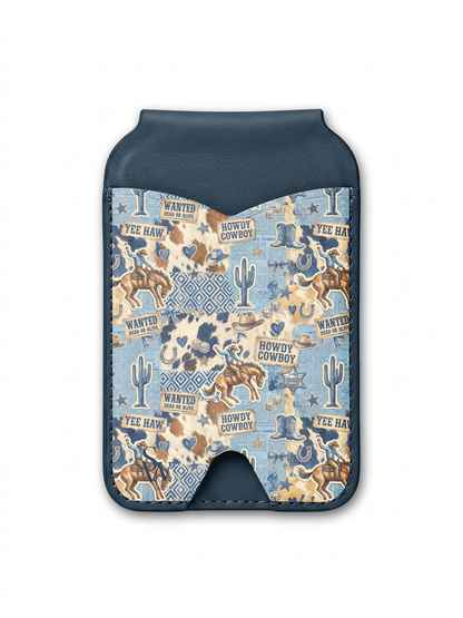 Howdy Cowboy Phone Wallet