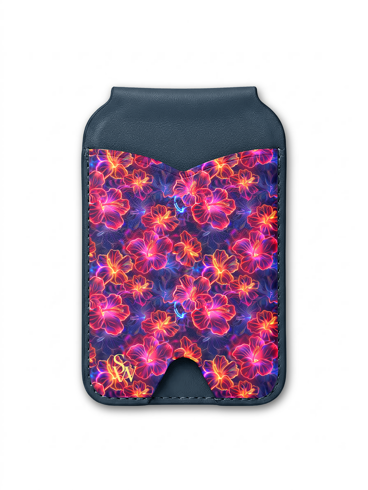 Hot Hibiscus Phone Wallet