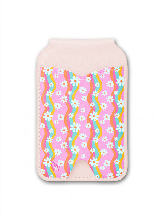 Groovy Bloom MagSafe Wallet