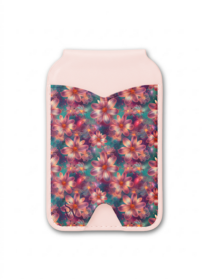 Luminous Florals Phone Wallet