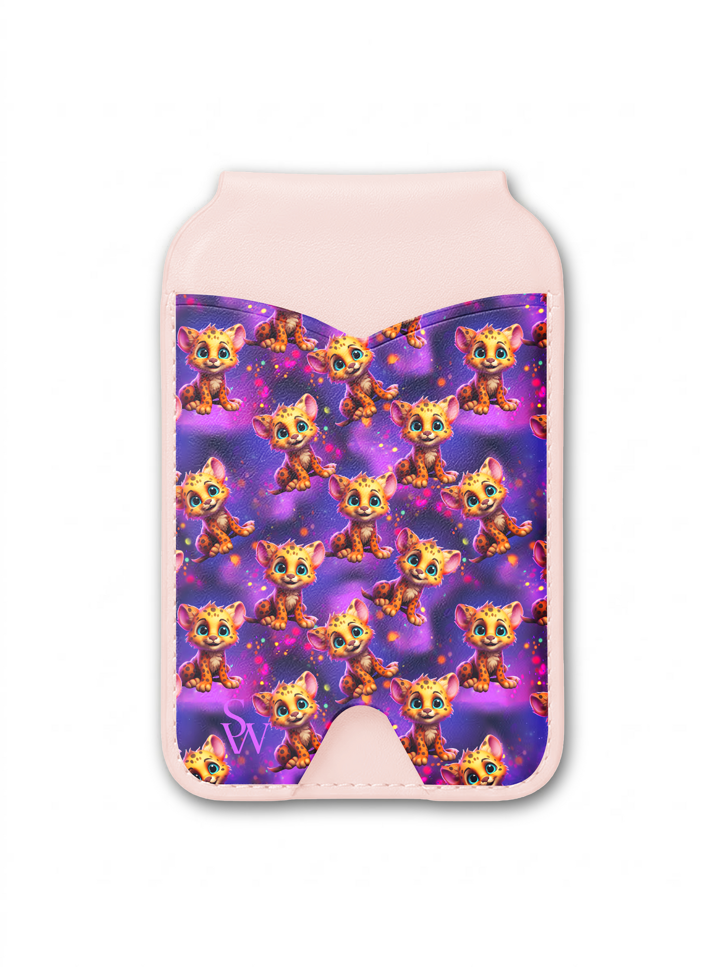 Pastel Pounce Phone Wallet