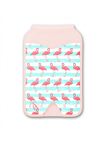 Flamingo Craze Phone Wallet