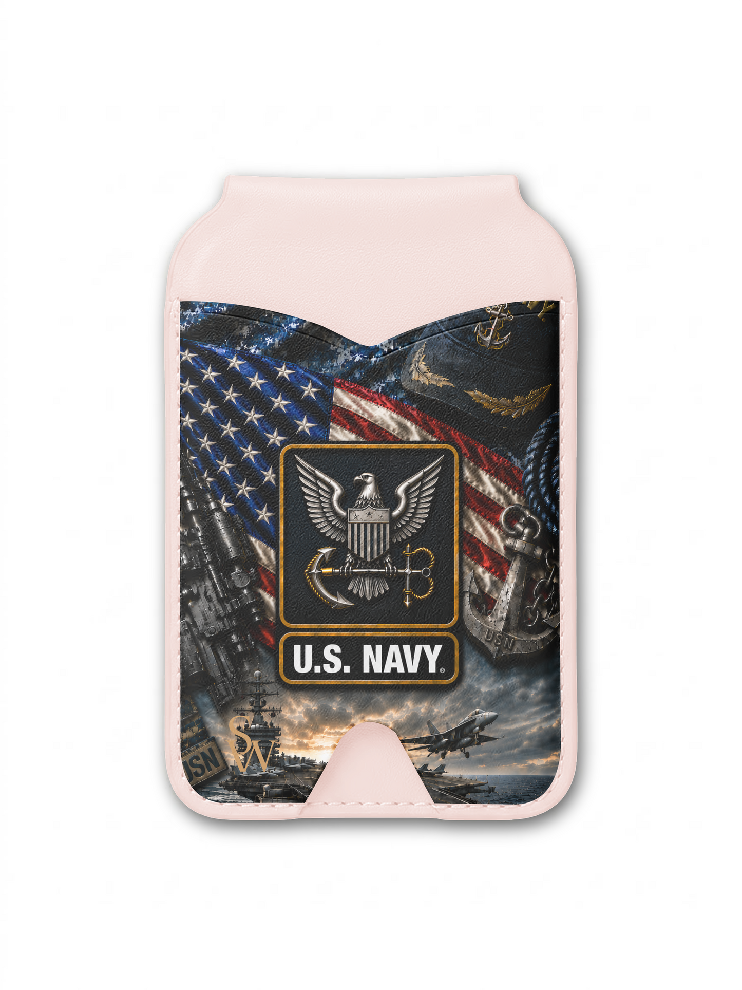 Navy Phone Wallet
