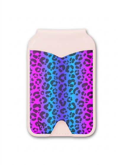 Electric Leopard Phone Wallet