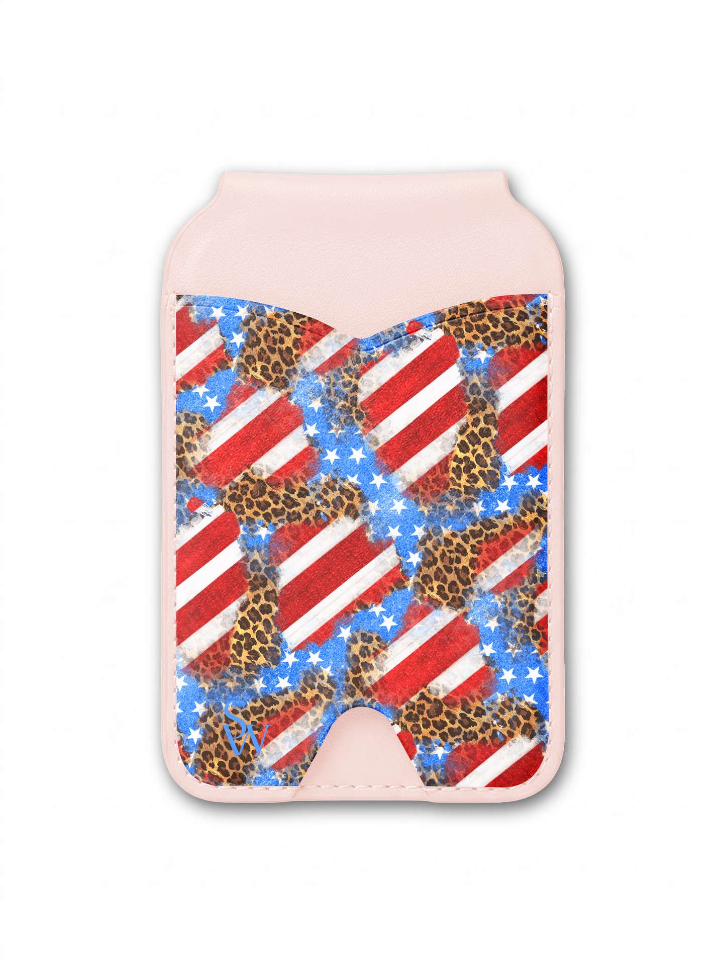 Red White & Wild Phone Wallet