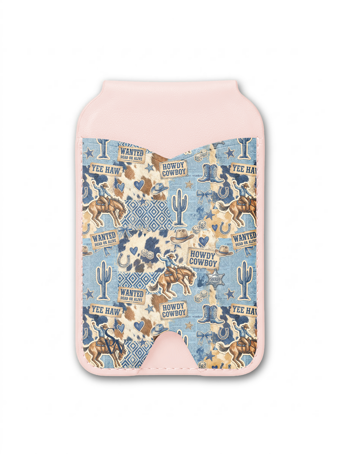 Howdy Cowboy Phone Wallet