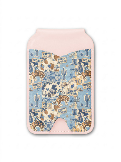 Howdy Cowboy Phone Wallet
