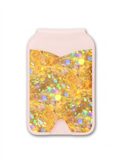 Golden Aura Phone Wallet