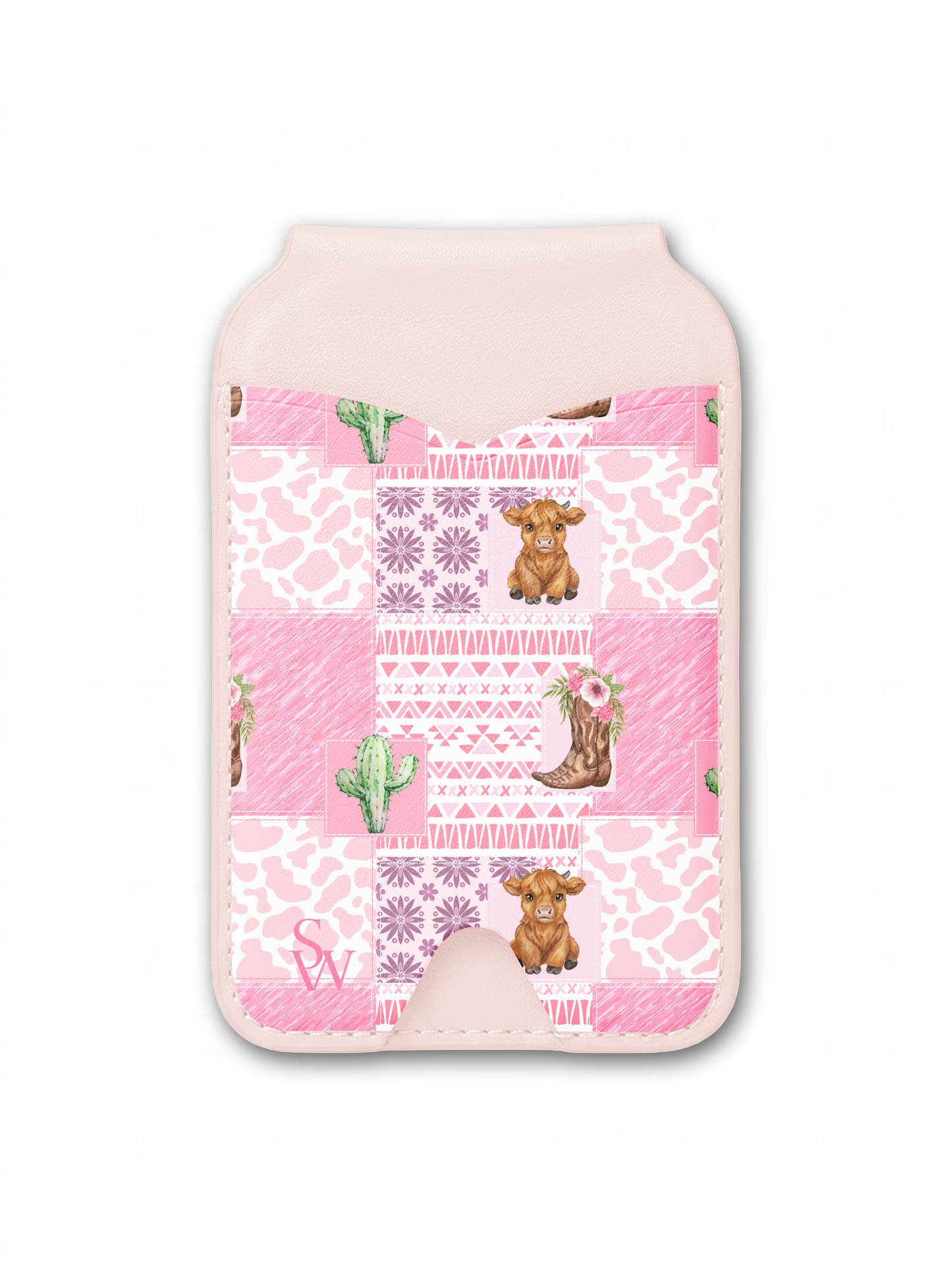 Highland Blush Phone Wallet