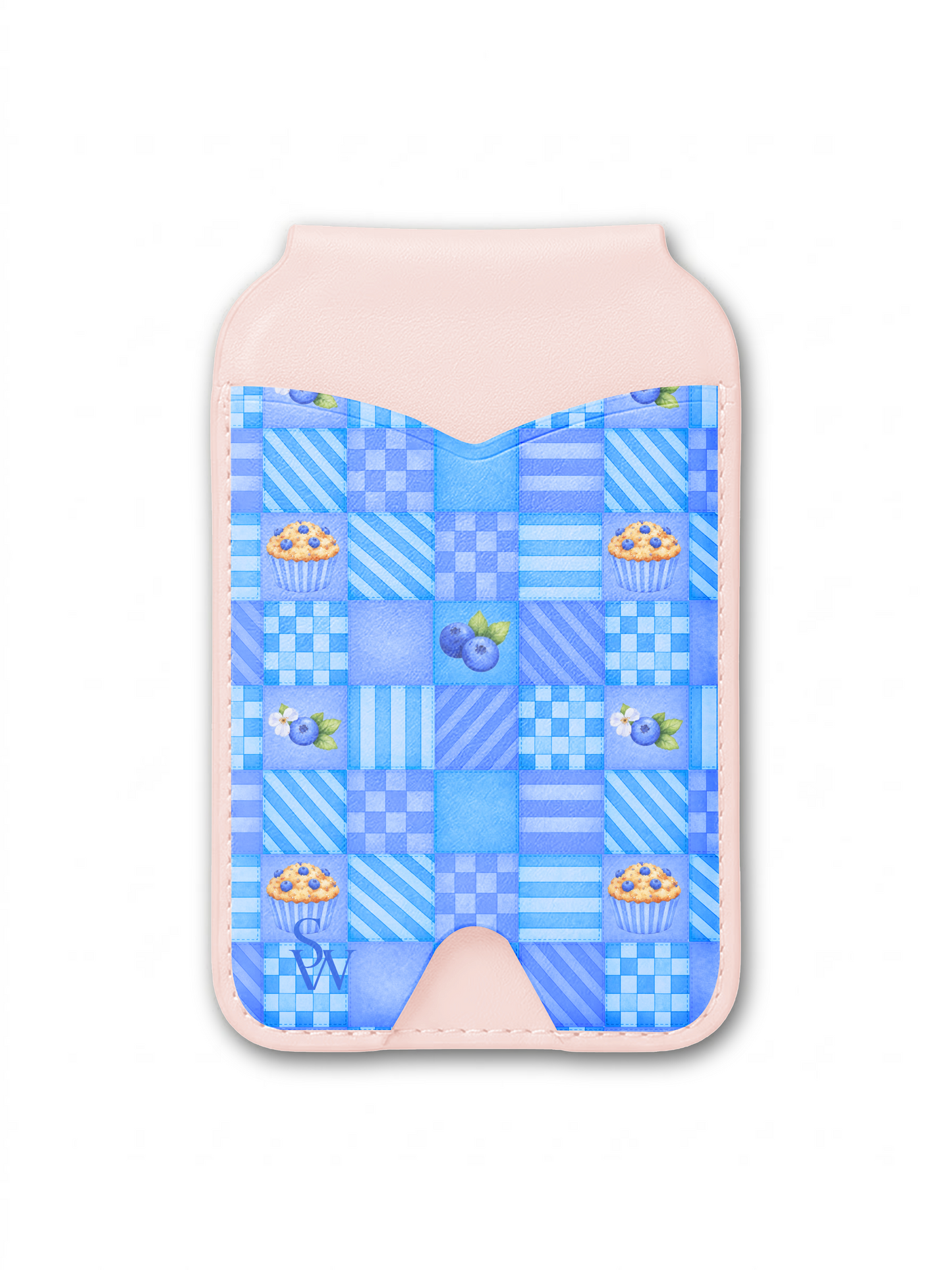 Blueberry Basket Phone Wallet