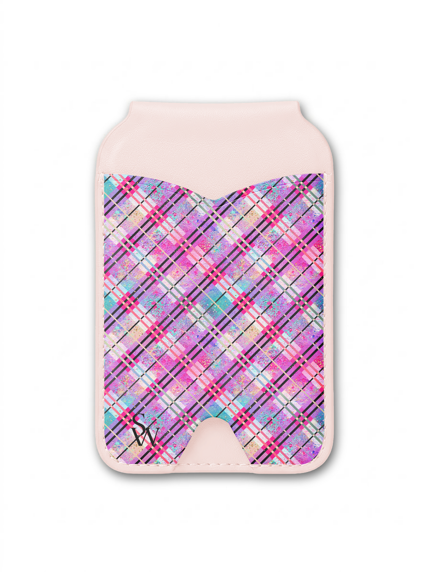 Preppy Plaid Phone Wallet