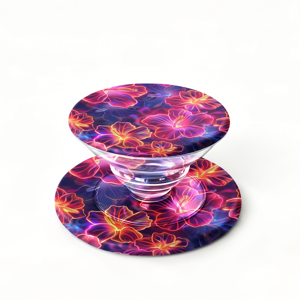 Hot Hibiscus Pop Socket