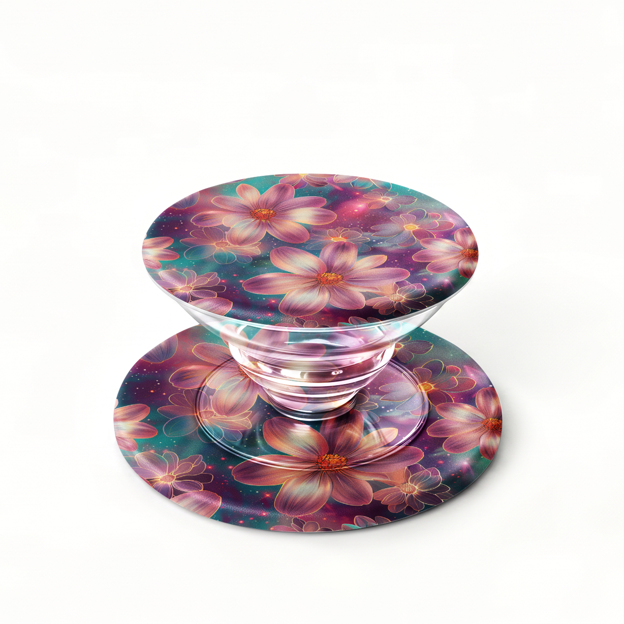 Luminous Florals Pop Socket
