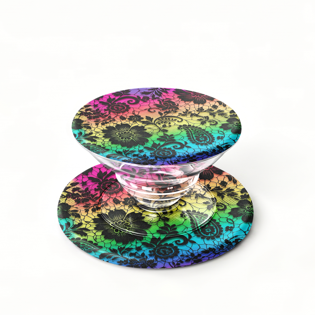 Neon Lace Pop Socket