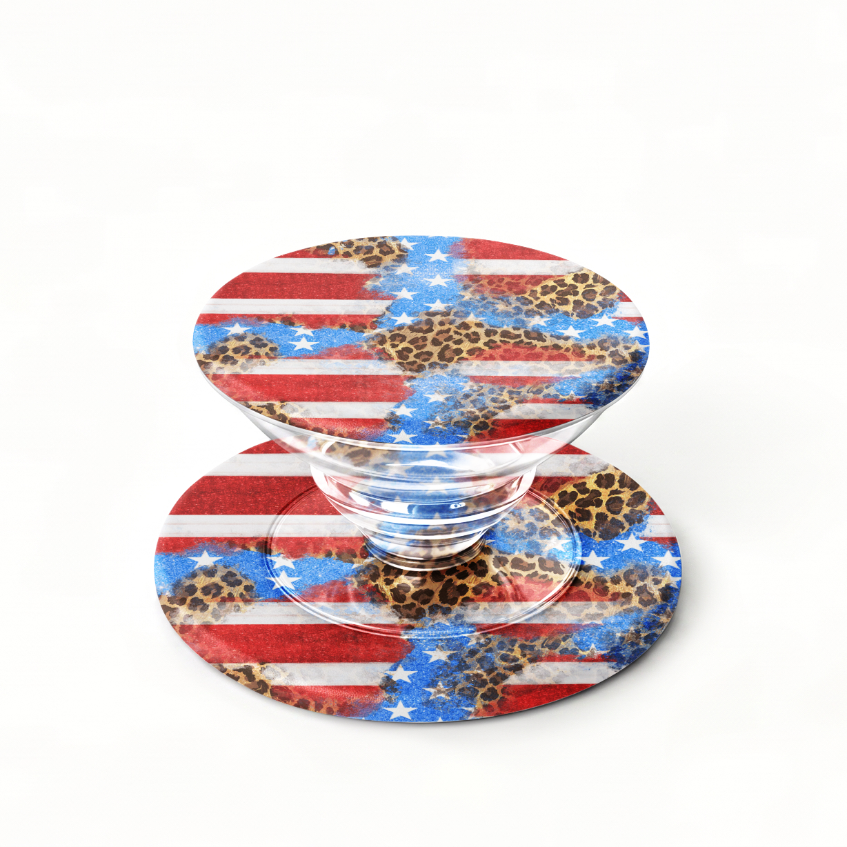 Red White & Wild Pop Socket