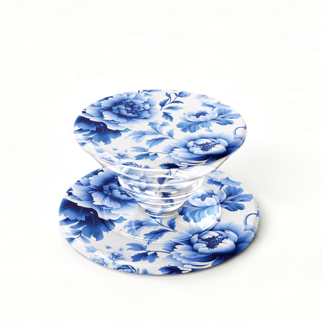 Blue Blossom Pop Socket