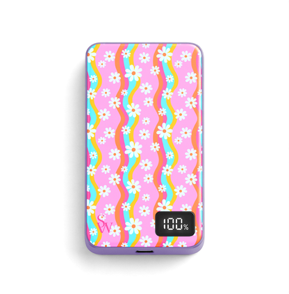 Groovy Bloom Power Bank