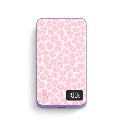 Pink Leopard Power Bank
