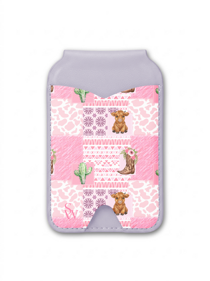 Highland Blush Phone Wallet