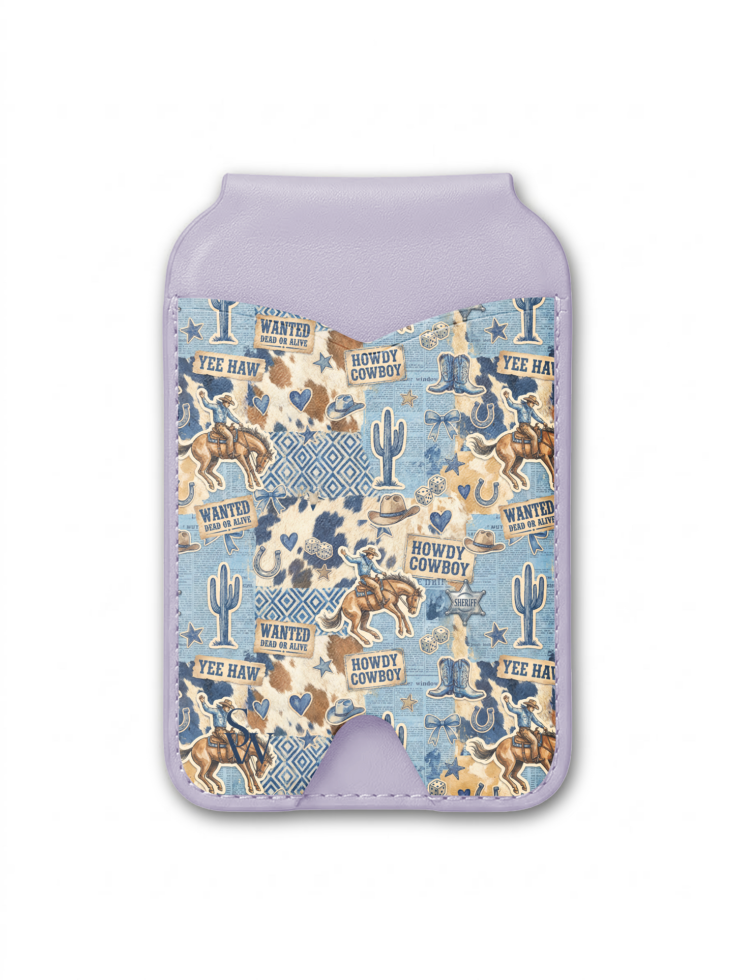 Howdy Cowboy Phone Wallet