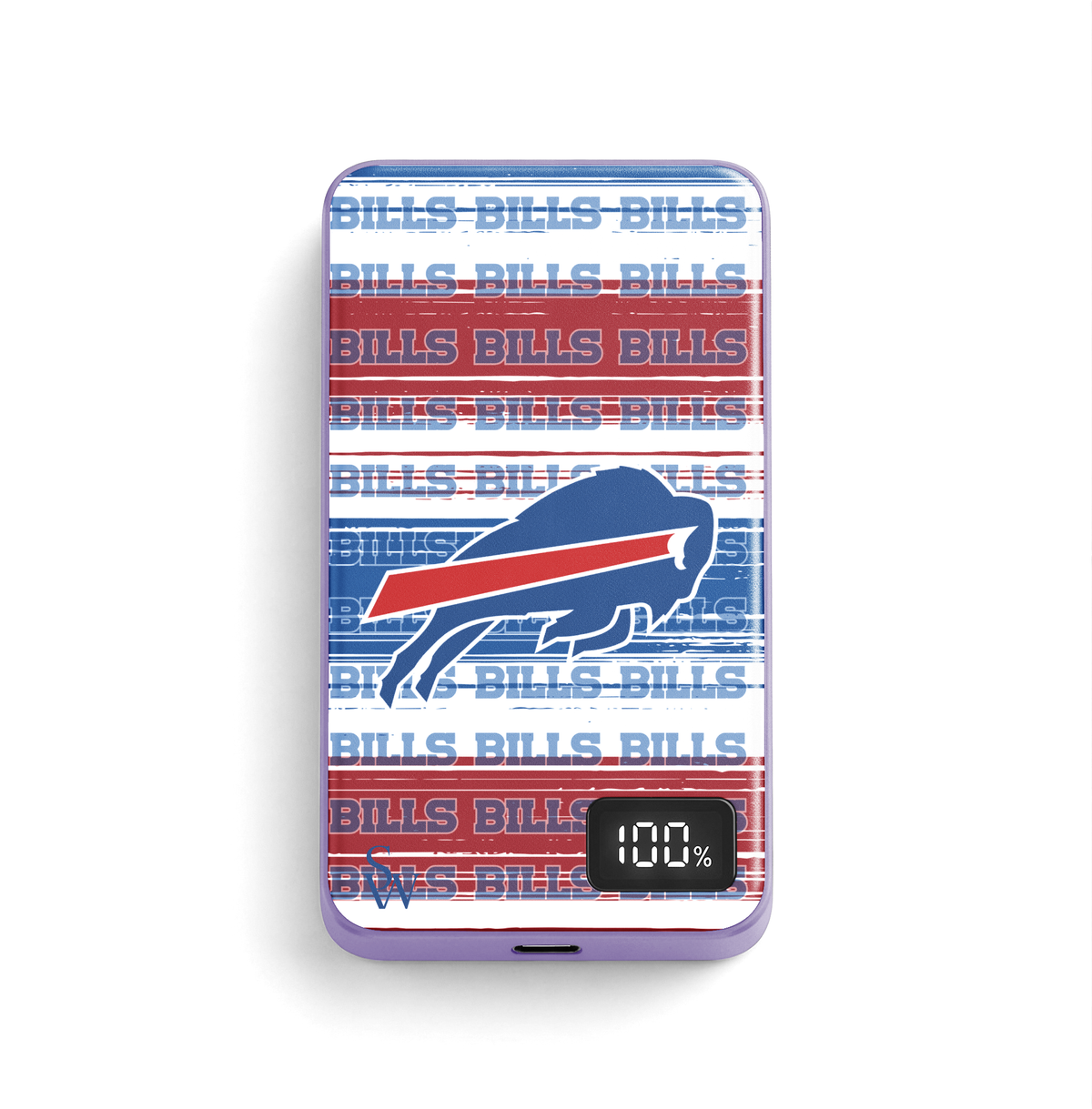 Bills Stripes MagSafe Power Bank