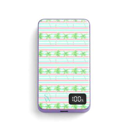 Preppy Palms Power Bank