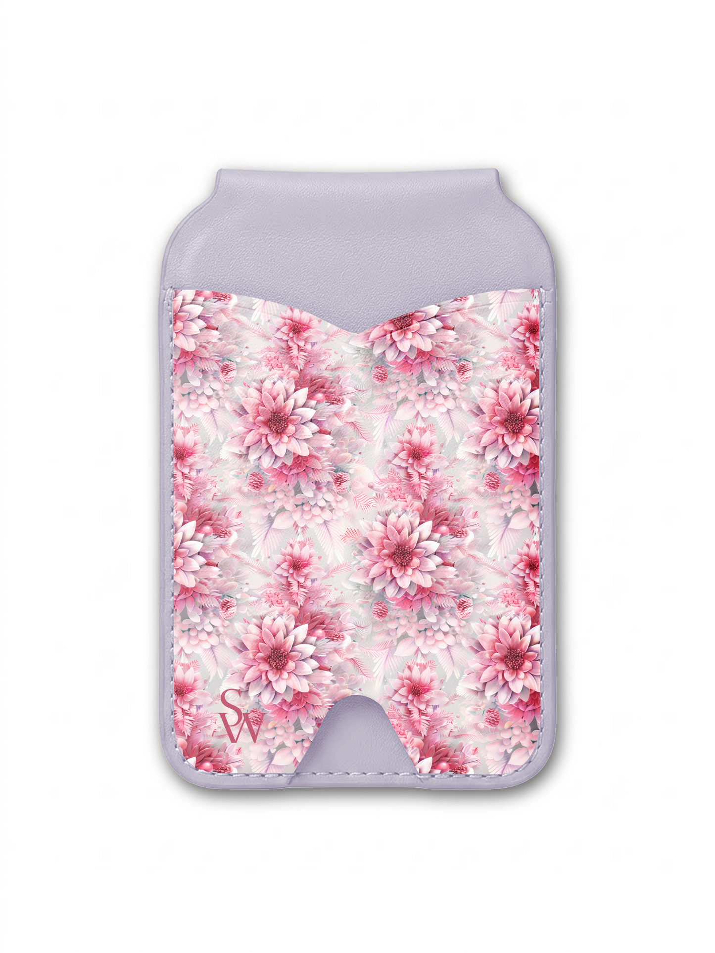Pink Poinsettias Phone Wallet