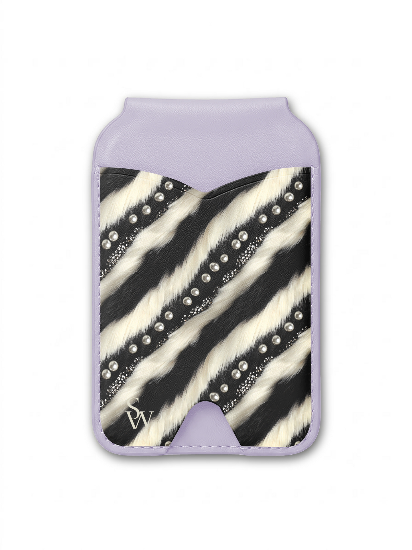 Zebra Glam MagSafe Wallet