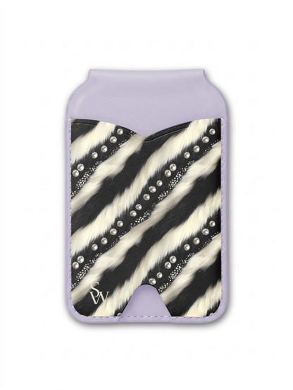 Zebra Glam MagSafe Wallet
