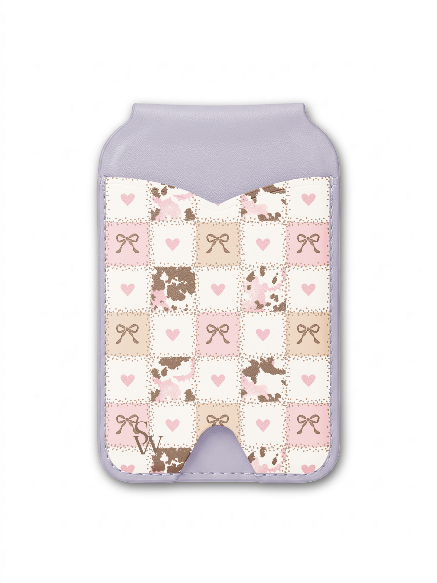 Hearts & Hide Phone Wallet