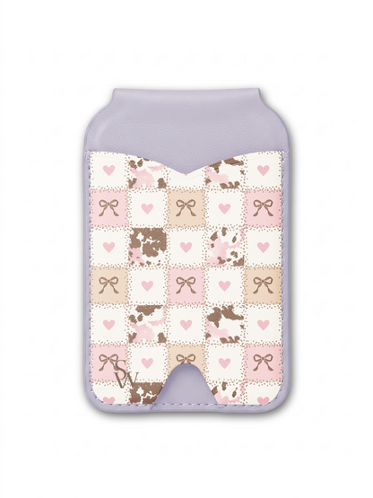 Hearts & Hide Phone Wallet