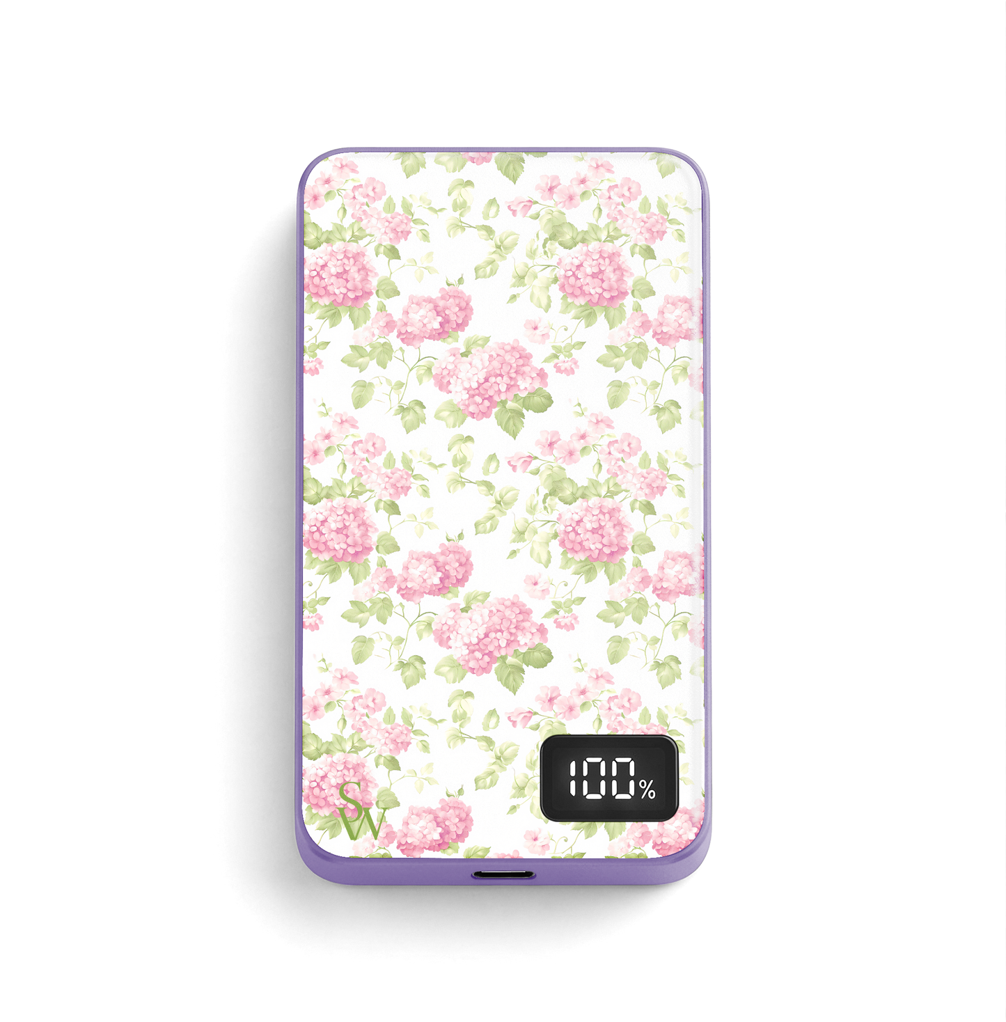 Vintage Hydrangeas Power Bank