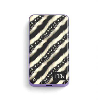 Zebra Glam Power Bank