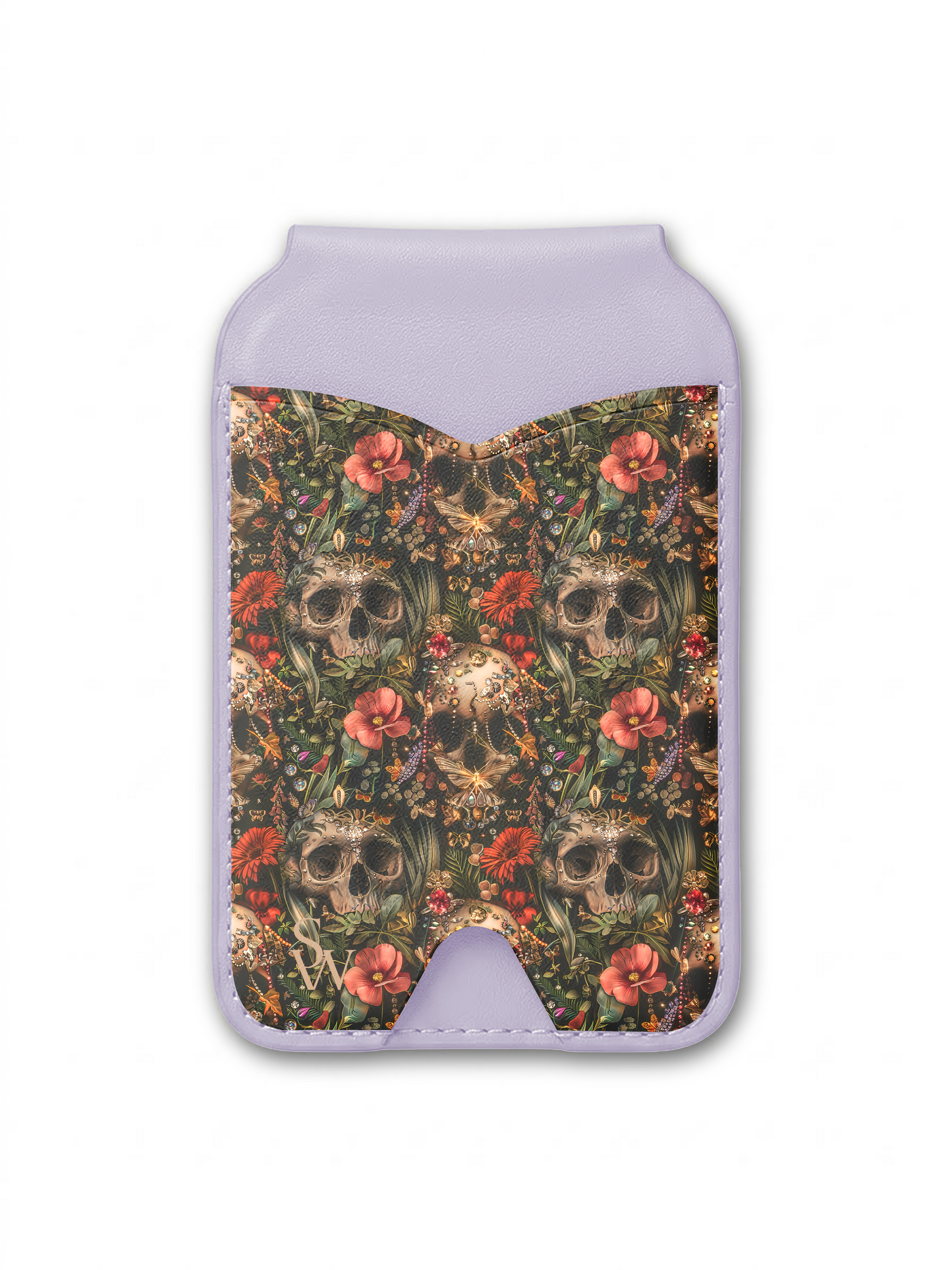 Crystal Crypt Phone Wallet