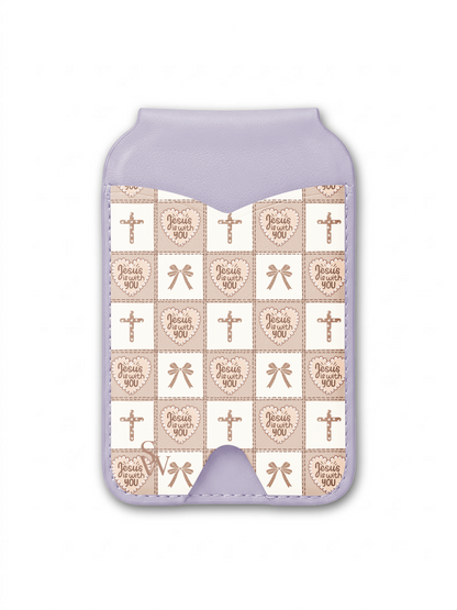 Jesus is with You Phone Wallet
