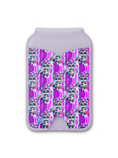 Raccoon Razzle Phone Wallet