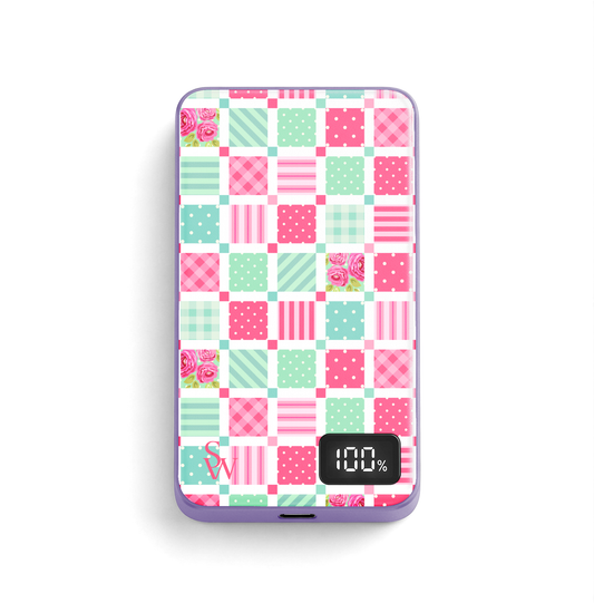 Country Quilt MagSafe Power Bank