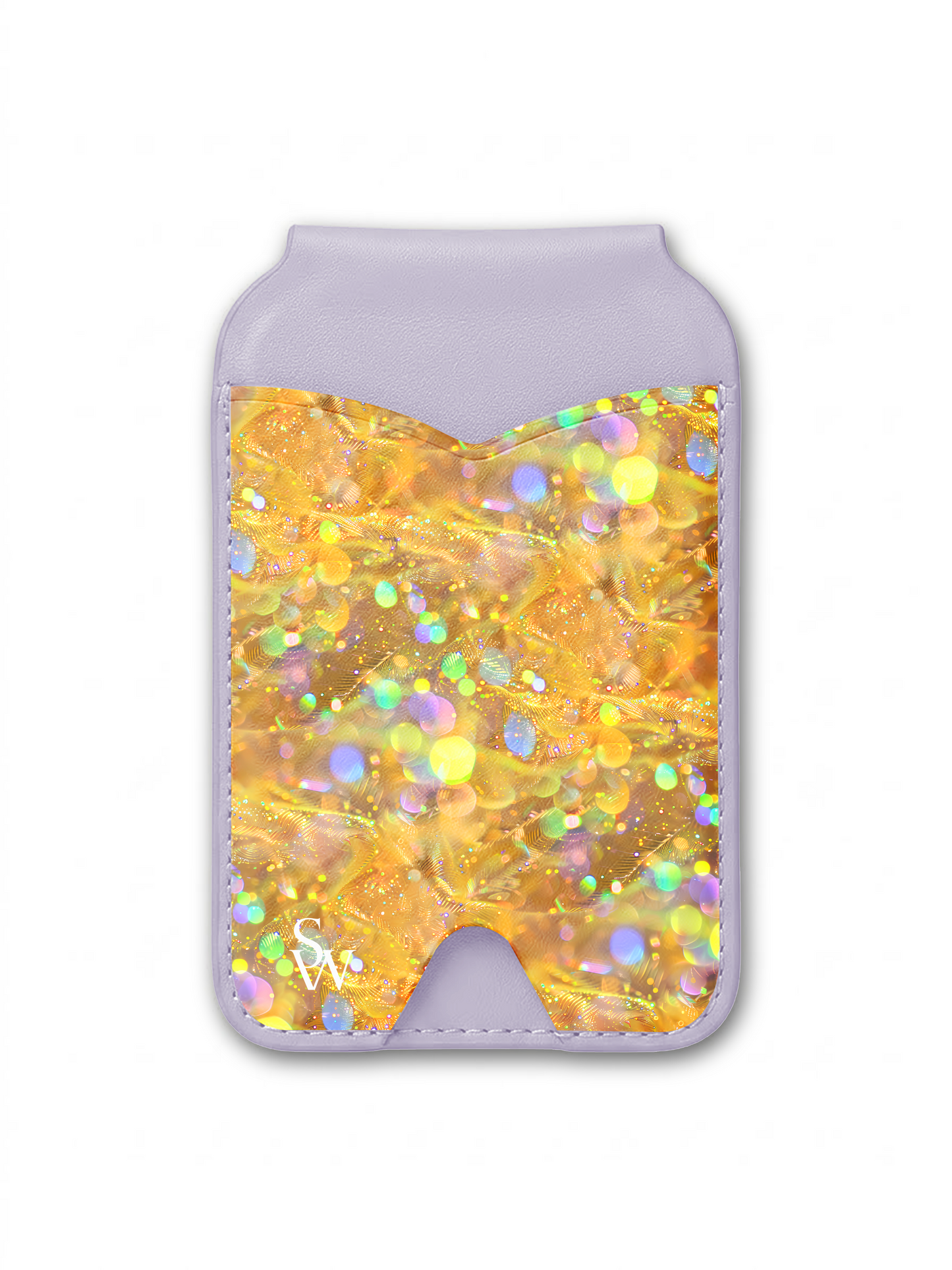 Golden Aura Phone Wallet