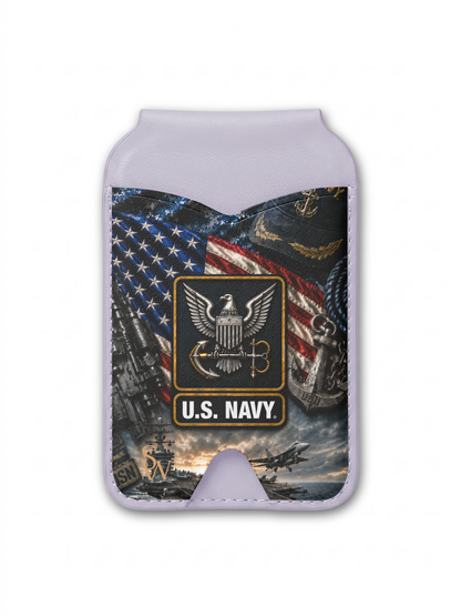 Navy Phone Wallet