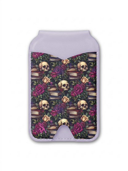 Skulls & Scripts Phone Wallet