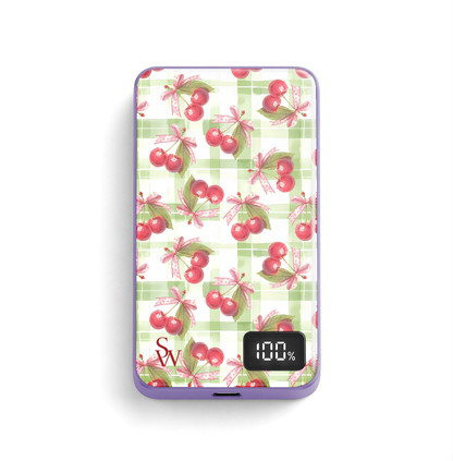 Coquette Cherries Power Bank