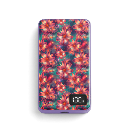 Luminous Florals MagSafe Power Bank