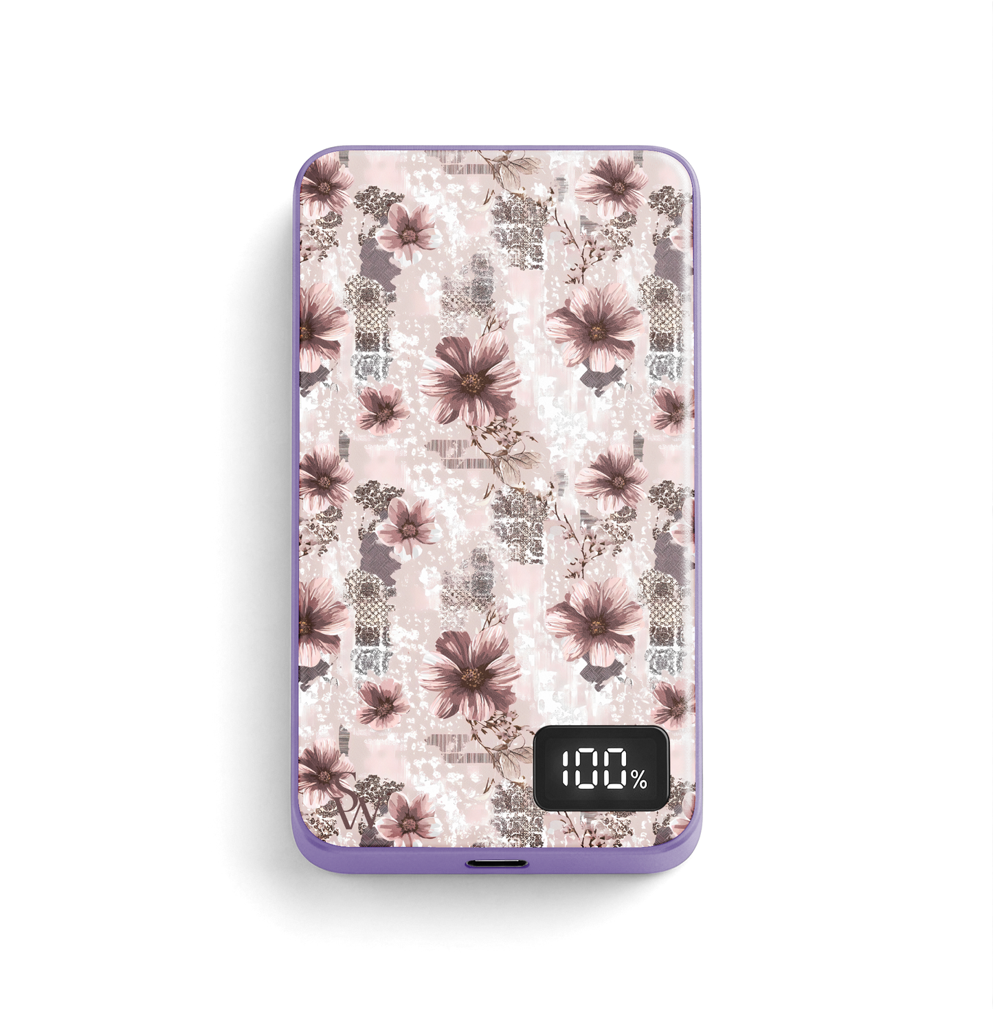 Vintage Bloom Power Bank